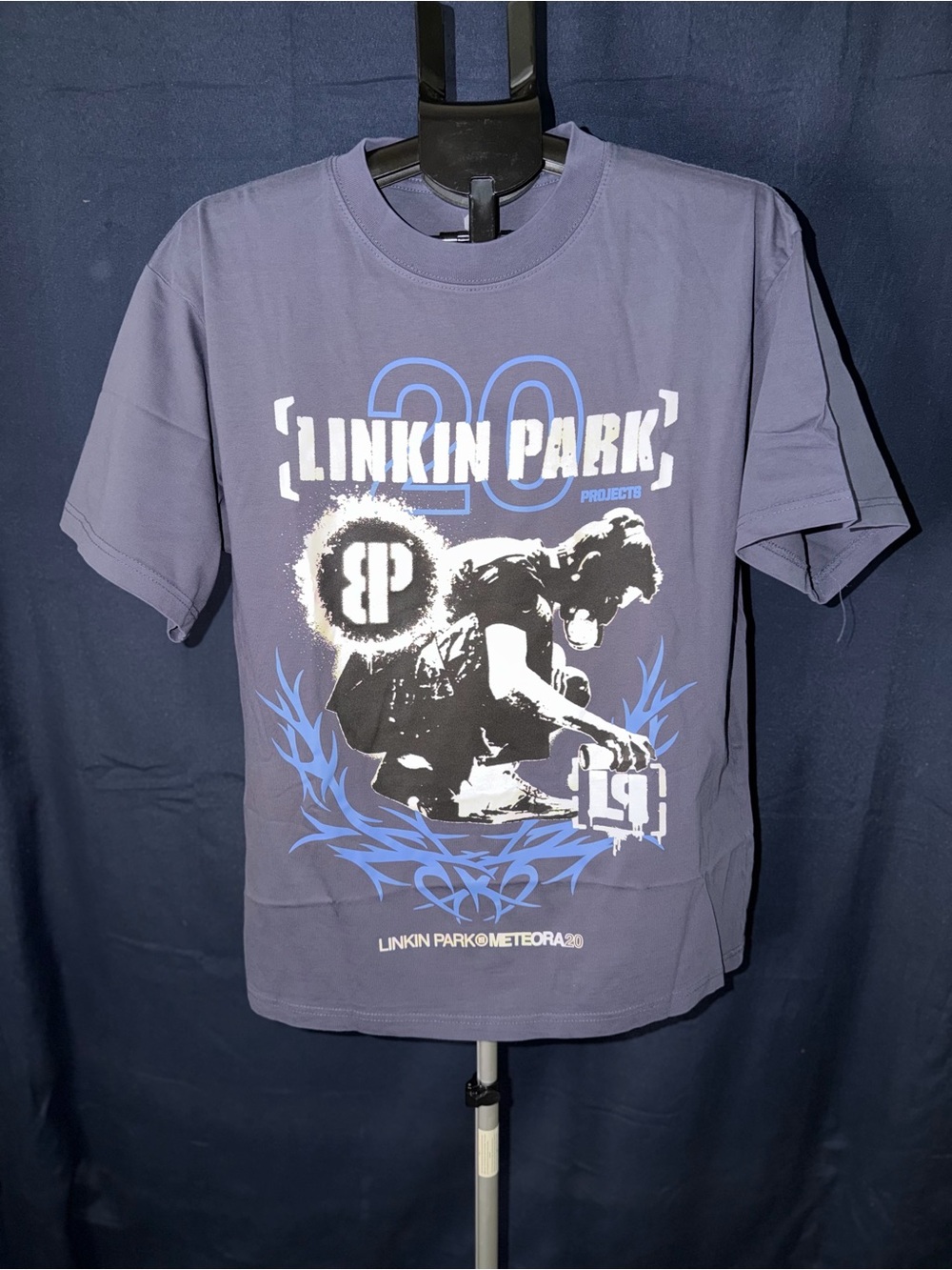 Linkin Park Meteora 20 Graphic Tee Gray Medium